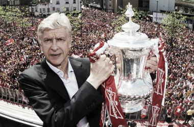 Arsène Wenger, rey de Copas