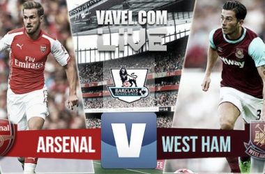 Resultado partido Arsenal - West Ham United en Premier League 2015 (0-2)