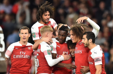Arsenal 3-1 Brentford: Gunners withstand second half pressure to progress in Carabao Cup
