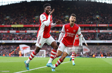 Arsenal 2-0 Leicester: Partey and Lacazette propel Gunners to victory