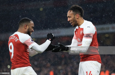 Arsenal 2-1 Cardiff: Aubameyang and Lacazette inspire win over Bluebirds