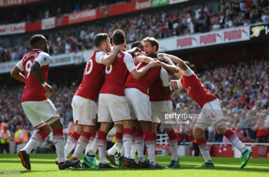 Arsenal 4-1 West Ham: Wenger's swansong begins with emphatic win
