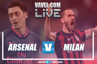 Resultado Arsenal x Milan pela Europa League (3-1)