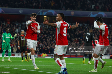 Arsenal 6-0 RC Lens: Post-Match Player Ratings