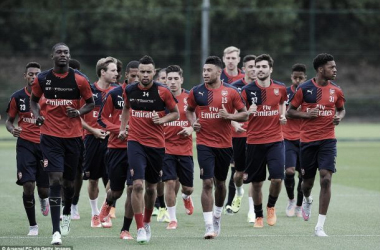 Arsenal begin pre-season training
