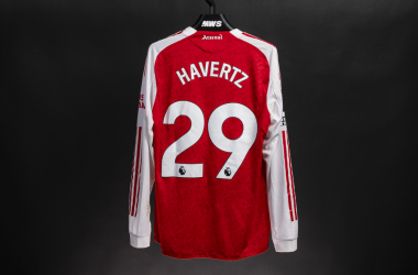 Kai Havertz match-worn shirts sells for five-figure sum as Arsenal crowned Premier League champions after 22-year wait