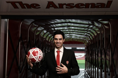 Mikel Arteta, sentimiento gunner en el banquillo del Emirates