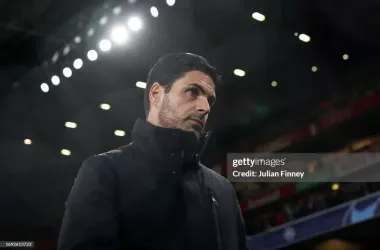 <span style="color: rgb(8, 8, 8); font-family: Lato, sans-serif; font-size: 14px; font-style: normal; text-align: start; background-color: rgb(255, 255, 255);">Mikel Arteta, Manager of Arsenal, looks on prior to the UEFA Champions League match between Arsenal FC and PSV Eindhoven at Emirates Stadium on September 20, 2023 in London, England. (Photo by Julian Finney/Getty Images)</span>