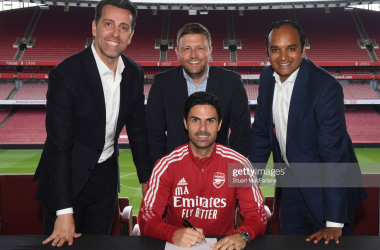 Mikel Arteta signs contract extension until 2025: