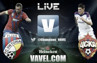 Viktoria Plzen - CSKA Moscú  en directo 