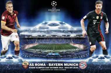 AS Roma - Bayern Munich: Text Commentary and Results of Champions League 2014