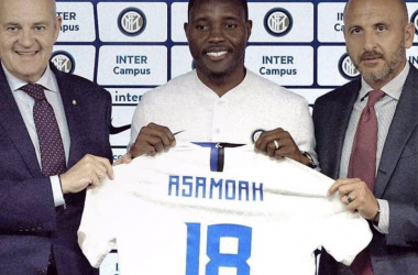 Inter - La presentazione di Asamoah: "La Juve è il passato, farò del mio meglio"