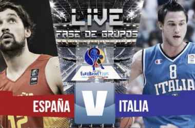 Resultado España - Italia en el Eurobasket 2015 (98-105)