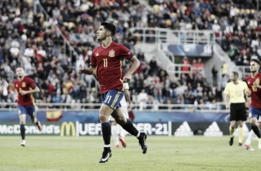 España - Macedonia, puntuaciones España, Europeo sub-21