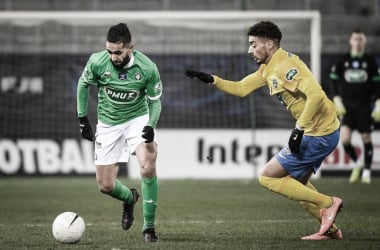 Saint-Étienne é eliminado pelo Sochaux da Copa da França; Angers tira Rennes