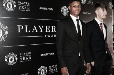 Marcus Rashford awarded Jimmy Murphy under-18s player of the year