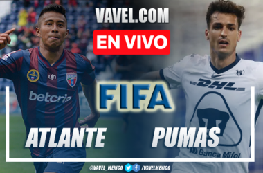 Goles y resumen del Atlante 2-2 Pumas UNAM en Partido Amistoso