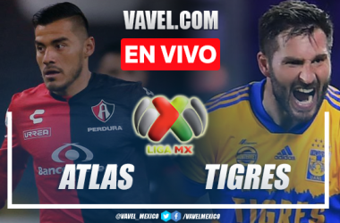 Goles y resumen: Atlas 1-1 Tigres partido en Liga MX