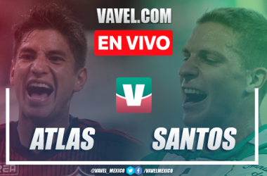 Resumen y goles Atlas 1-2 Santos en Apertura 2019 de la Liga MX