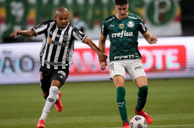 Goles y resumen del Atlético Mineiro 2-2 Palmeiras en Ida Copa Libertadores
