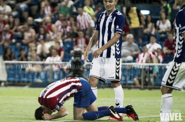 Manu García moja la pólvora del Atlético en el último suspiro