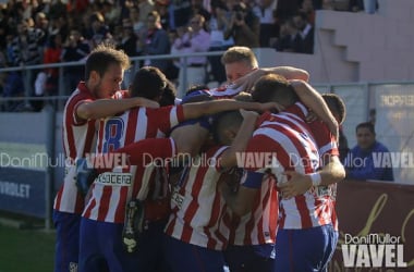 Exhibición del Atlético B para obtener la ansiada salvación