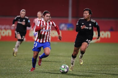 Atlético de Madrid Femenino vs Bayern Múnich Femenino | Foto: @AtletiFemenino (X)