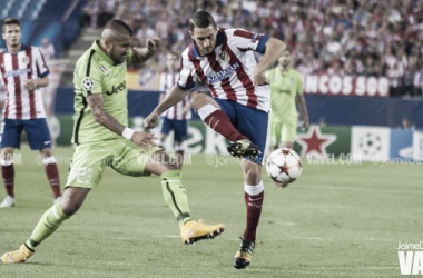 Al Atlético de Madrid lo ahogan desde el centro del campo