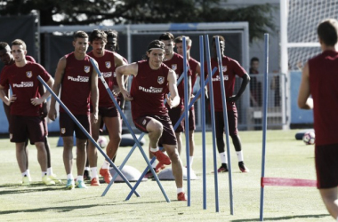 Último entreno antes de partir a Australia