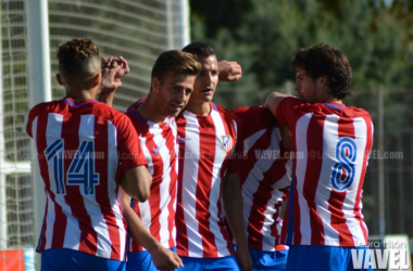 Fotos e imágenes Atlético de Madrid B 3-2 Alcalá, jornada 12 de Tercera División