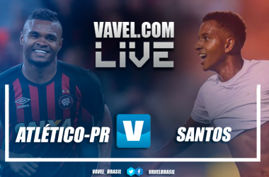 Resultado Atlético-PR 2x0 Santos no Campeonato Brasileiro 2018