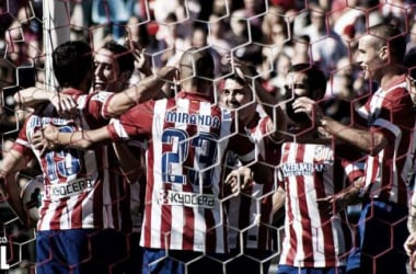 El Atlético vence entre el sufrimiento de antaño