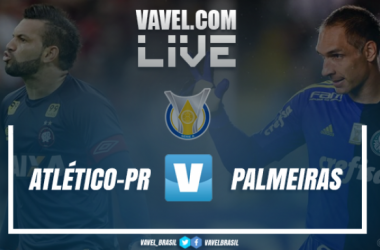 Jogo Atlético-PR x Palmeiras AO VIVO hoje pelo Brasileirão 2017 (3-0)