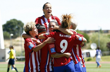 El Atlético de Madrid profesionaliza toda su sección femenina