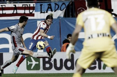 Resultado Atlético de Madrid - Osasuna en Primera División 2014 (2-1)