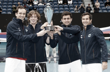 Rusia se corona campeón de la ATP Cup