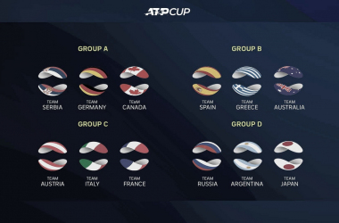 Se conocieron los grupos para la ATP Cup