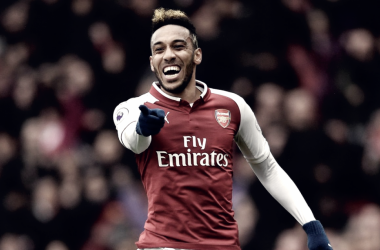 Pierre-Emerick Aubameyang rompe récord con Arsenal