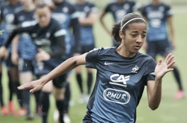 Aude Moreau au FCF Juvisy