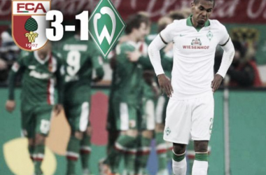 El Werder Bremen le aguanta solo 45 minutos al Augsburgo
