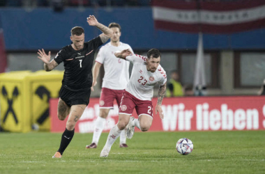 Resumen Dinamarca vs Austria en la UEFA Nations League 2022 (2-0) 