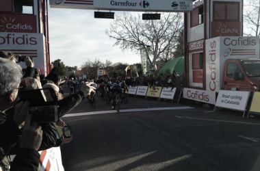 Volta a Catalunya, seconda tappa e maglia a Valverde
