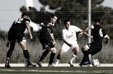 Sergio Arribas debuta con el Real Madrid Castilla