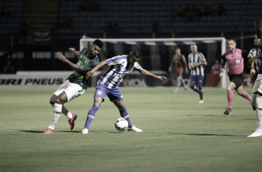 Time saiu vaiado em sua segunda partida na Ressacada em 2022 (Foto: Frederico Tadeu/Avaí FC)