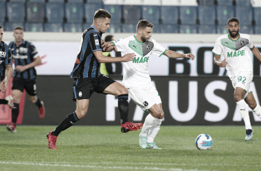 Com gols no primeiro tempo, Atalanta vence Sassuolo e encosta nos primeiros colocados da Serie A