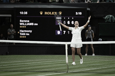 <p><font>Harmony Tan. Foto Wimbledon</font></p>