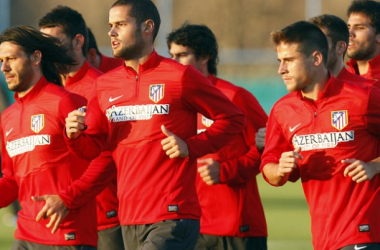 Último entrenamiento antes de medirse a Estudiantes