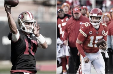 Mahomes-Garoppolo, talento vs sobriedad