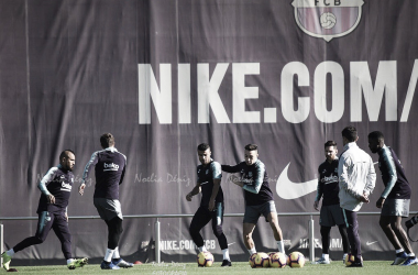 Último entrenamiento antes de pisar el Wanda Metropolitano