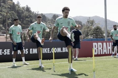 Seleção Brasileira encerra preparação para enfrentar a Colômbia